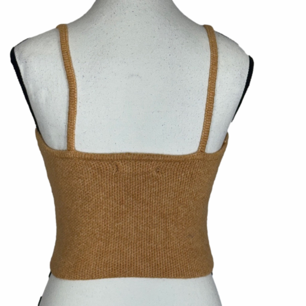 L.A. Hearts Knit Crop Top Floral Design Soft Stretchy Fabric Trendy Y2K Size S - Picture 4 of 9